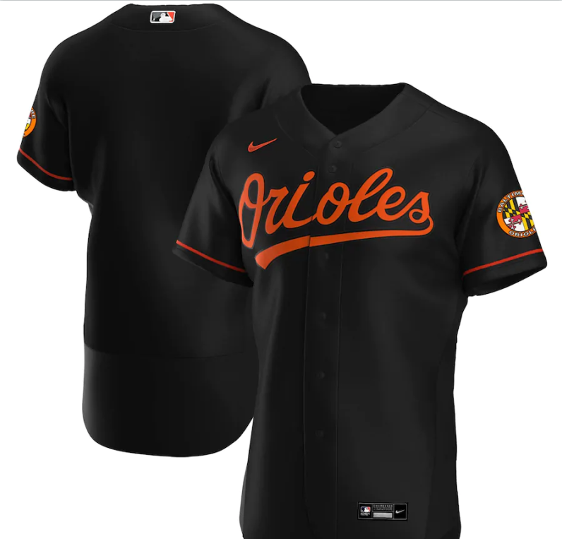 Men's Baltimore Orioles Black Base Stitched Jersey Men's Baltimore Orioles Black Base Stitched Jersey